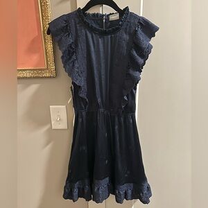 Sunday Best Navy Blue Mini Dress